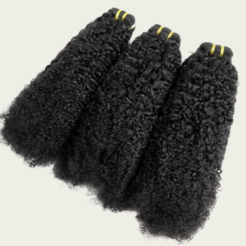 100% Human Hair 4C Curly Bundles