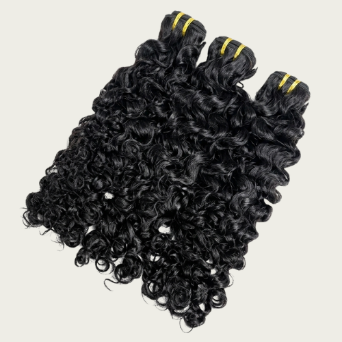 100% Human Hair Deep Curly Bundles