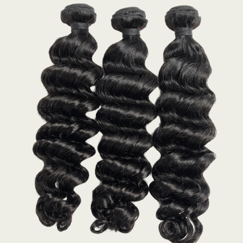 100% Human Hair Loose Deep Wave Bundles